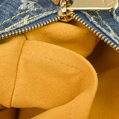 Louis Vuitton Blue Monogram Denim Baggy PM Shoulder Bag M95049