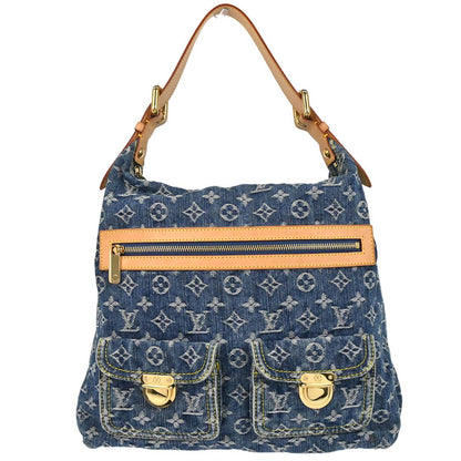 Louis Vuitton 2006 Monogram Denim Baggy GM 2way Shoulder Bag M95048