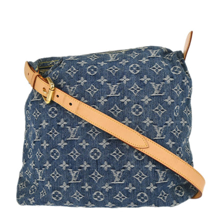 Louis Vuitton 2006 Monogram Denim Baggy GM 2way Shoulder Bag M95048