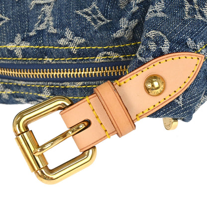 Louis Vuitton 2006 Monogram Denim Baggy GM 2way Shoulder Bag M95048