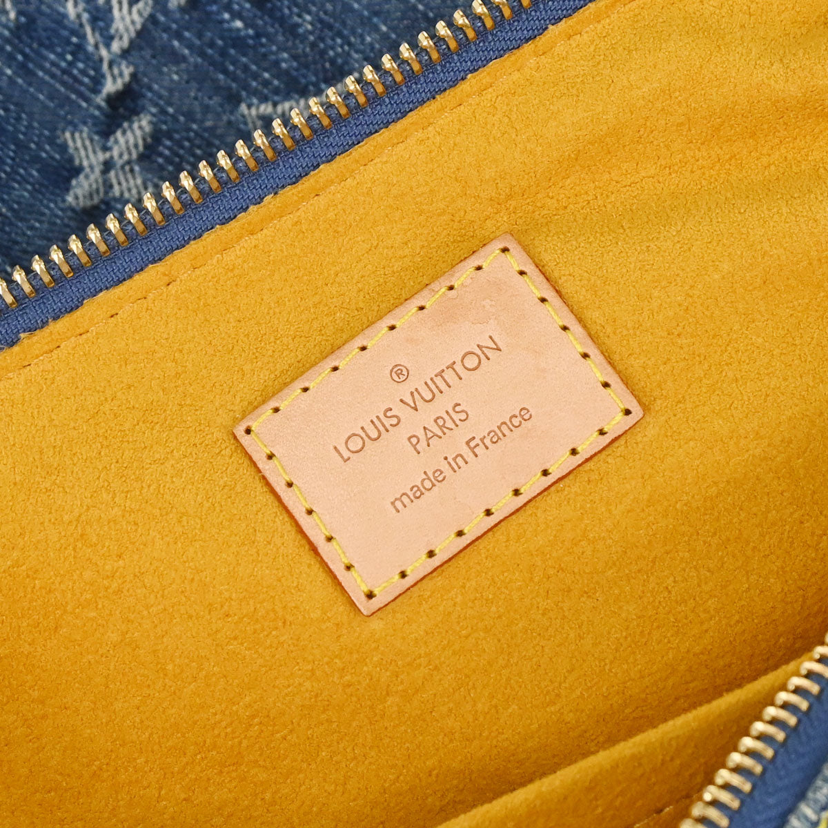 Louis Vuitton 2006 Monogram Denim Baggy GM 2way Shoulder Bag M95048