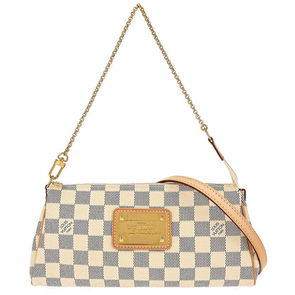 Louis Vuitton 2011 Damier Azur Eva 2way Shoulder Chain Handbag N55214