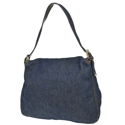 Fendi Indigo Denim Mamma Baguette Handbag
