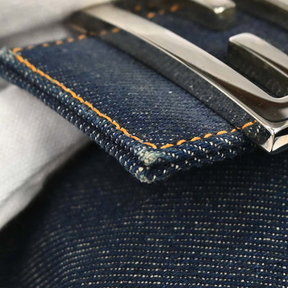 Fendi Indigo Denim Mamma Baguette Handbag