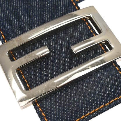 Fendi Indigo Denim Mamma Baguette Handbag