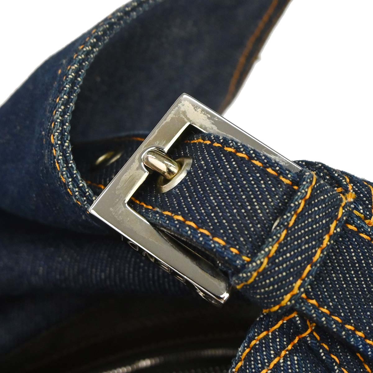 Fendi Indigo Denim Mamma Baguette Handbag