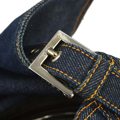 Fendi Indigo Denim Mamma Baguette Handbag