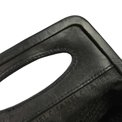 Chanel 2003-2004 Black Lambskin Handbag