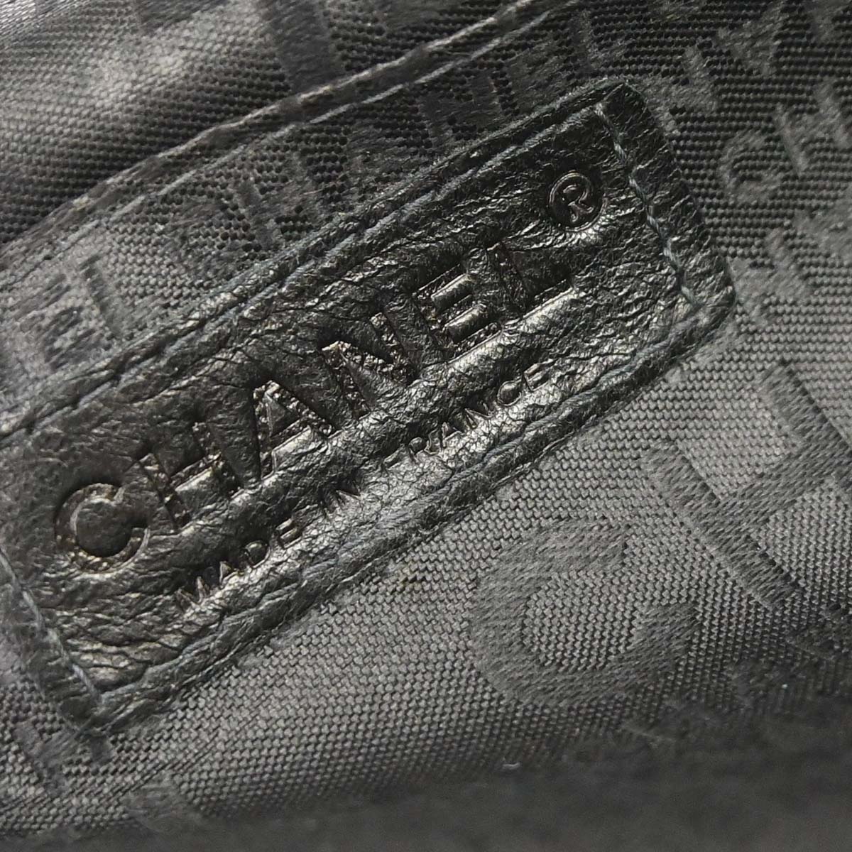 Chanel 2003-2004 Black Lambskin Handbag