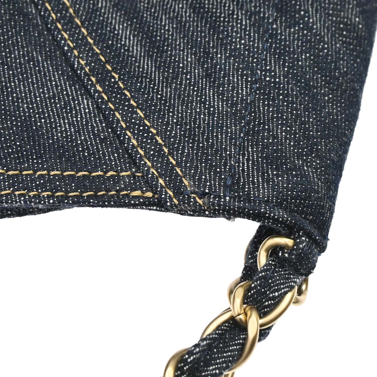 Chanel 2006-2008 Indigo Denim Coco Cabas Tote Handbag