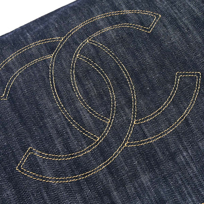 Chanel 2006-2008 Indigo Denim Coco Cabas Tote Handbag