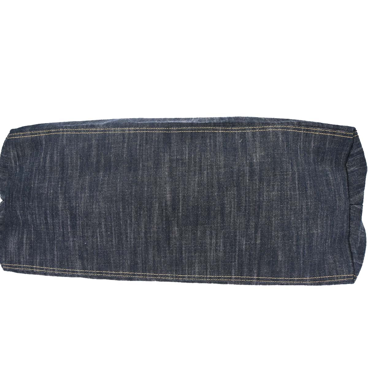 Chanel 2006-2008 Indigo Denim Coco Cabas Tote Handbag