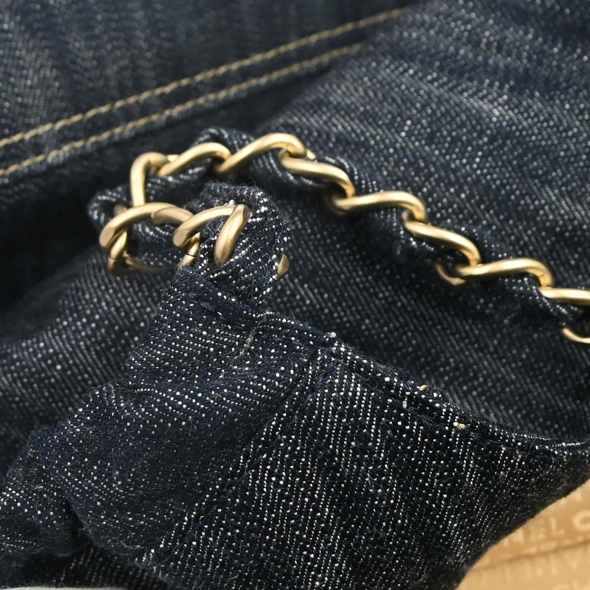 Chanel 2006-2008 Indigo Denim Coco Cabas Tote Handbag