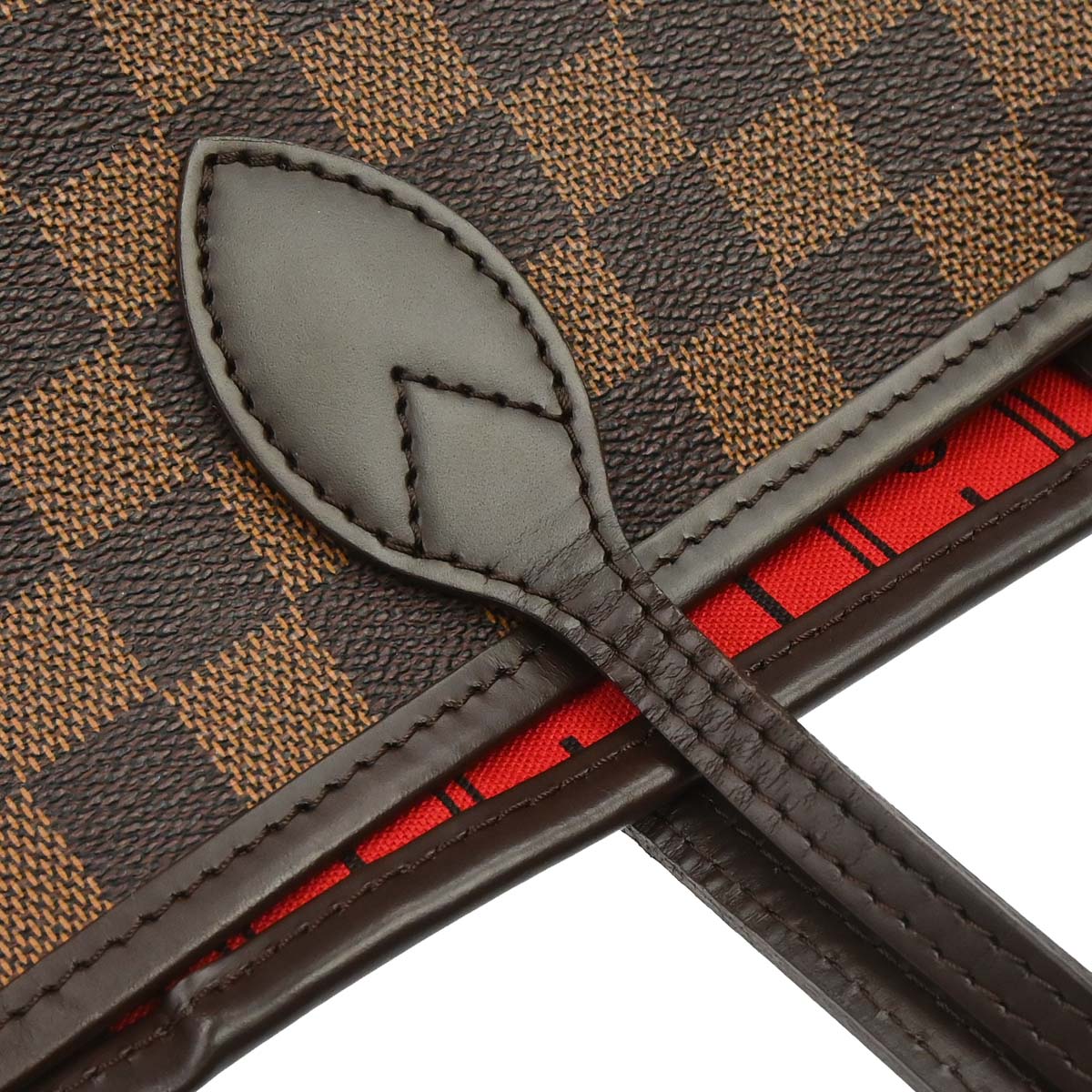 Louis Vuitton 2008 Damier Neverfull MM Tote Handbag N51105