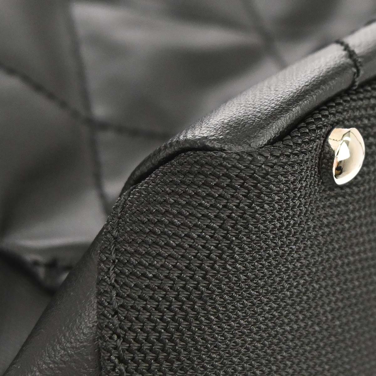 Chanel 2006-2008 Black Canvas Paris-Biarritz Tote PM Handbag