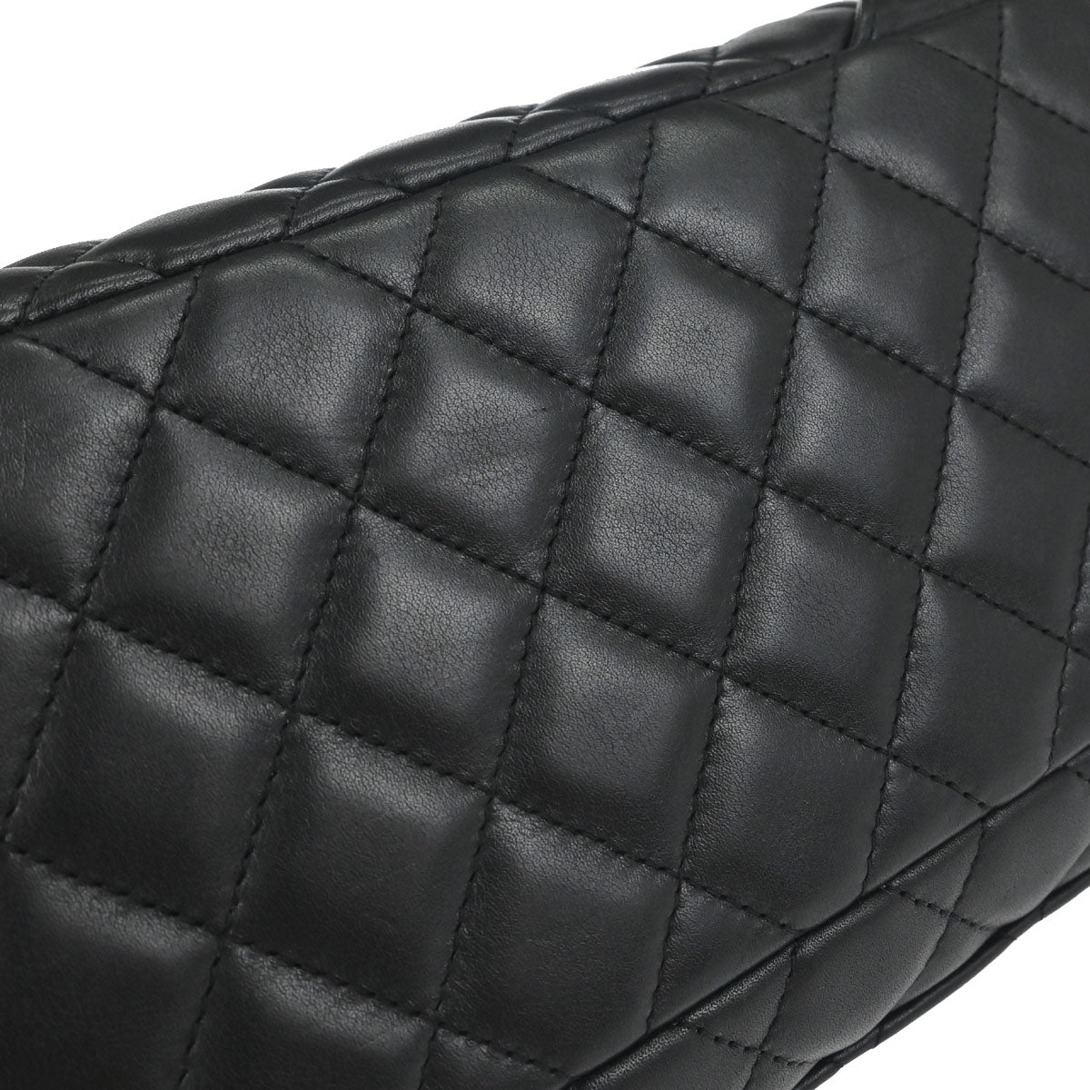 Chanel Black Calfskin Cambon Ligne Bowling Bag 27