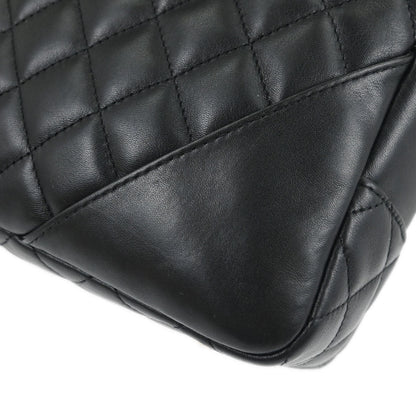 Chanel Black Calfskin Cambon Ligne Bowling Bag 27