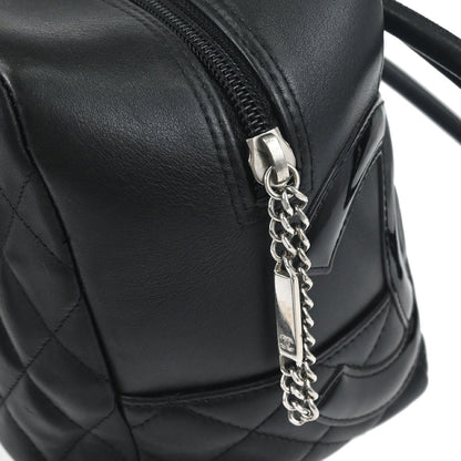 Chanel Black Calfskin Cambon Ligne Bowling Bag 27