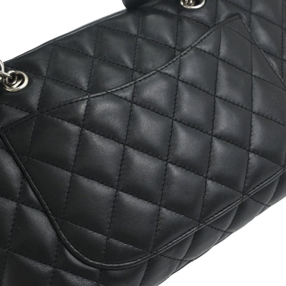 Chanel Black Calfskin Cambon Ligne Bowling Bag 27
