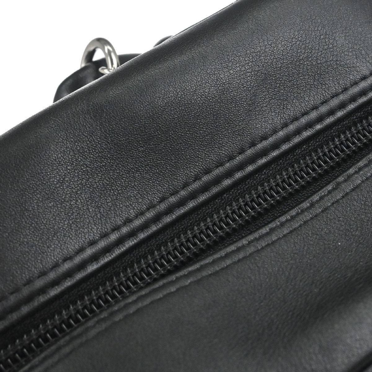 Chanel Black Calfskin Cambon Ligne Bowling Bag 27