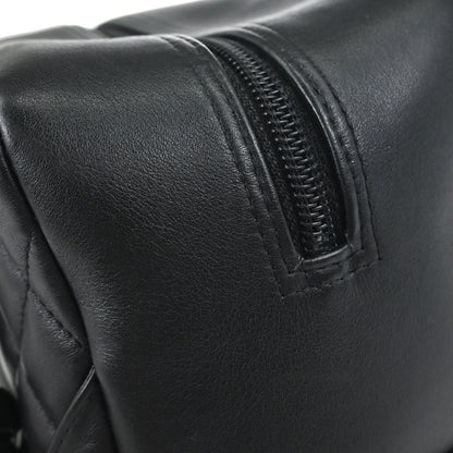 Chanel Black Calfskin Cambon Ligne Bowling Bag 27