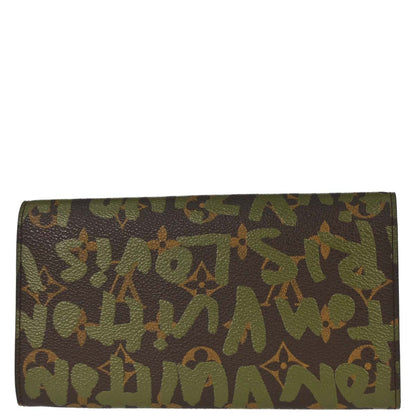 Louis Vuitton 2001 Monogram Graffiti Portefeuille Sarah Wallet M92188