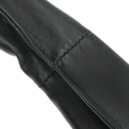 Bottega Veneta Black Lambskin Intrecciato Hobo Handbag