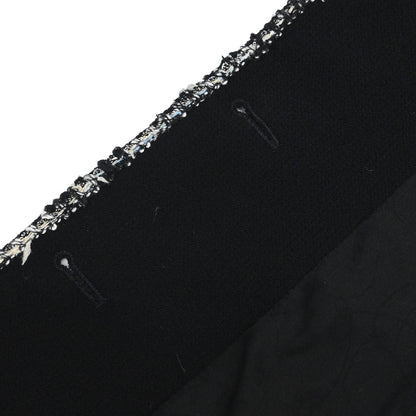 Chanel 2005 Single Breasted Emblem Jacket Black #36