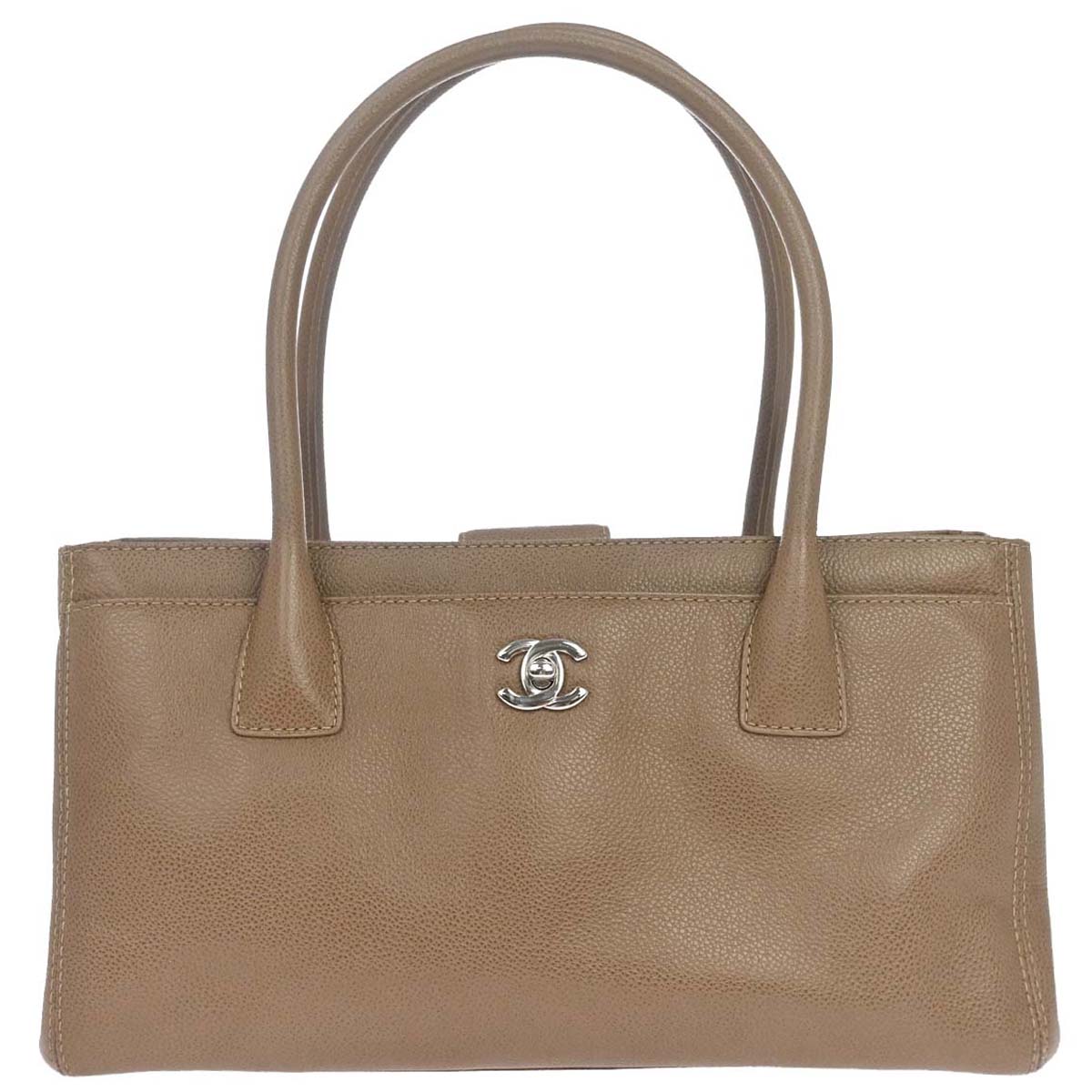Chanel Brown Calfskin Executive Cerf Tote Bag