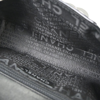 Chanel 2005-2006 Black Patent Leather Shoulder Bag