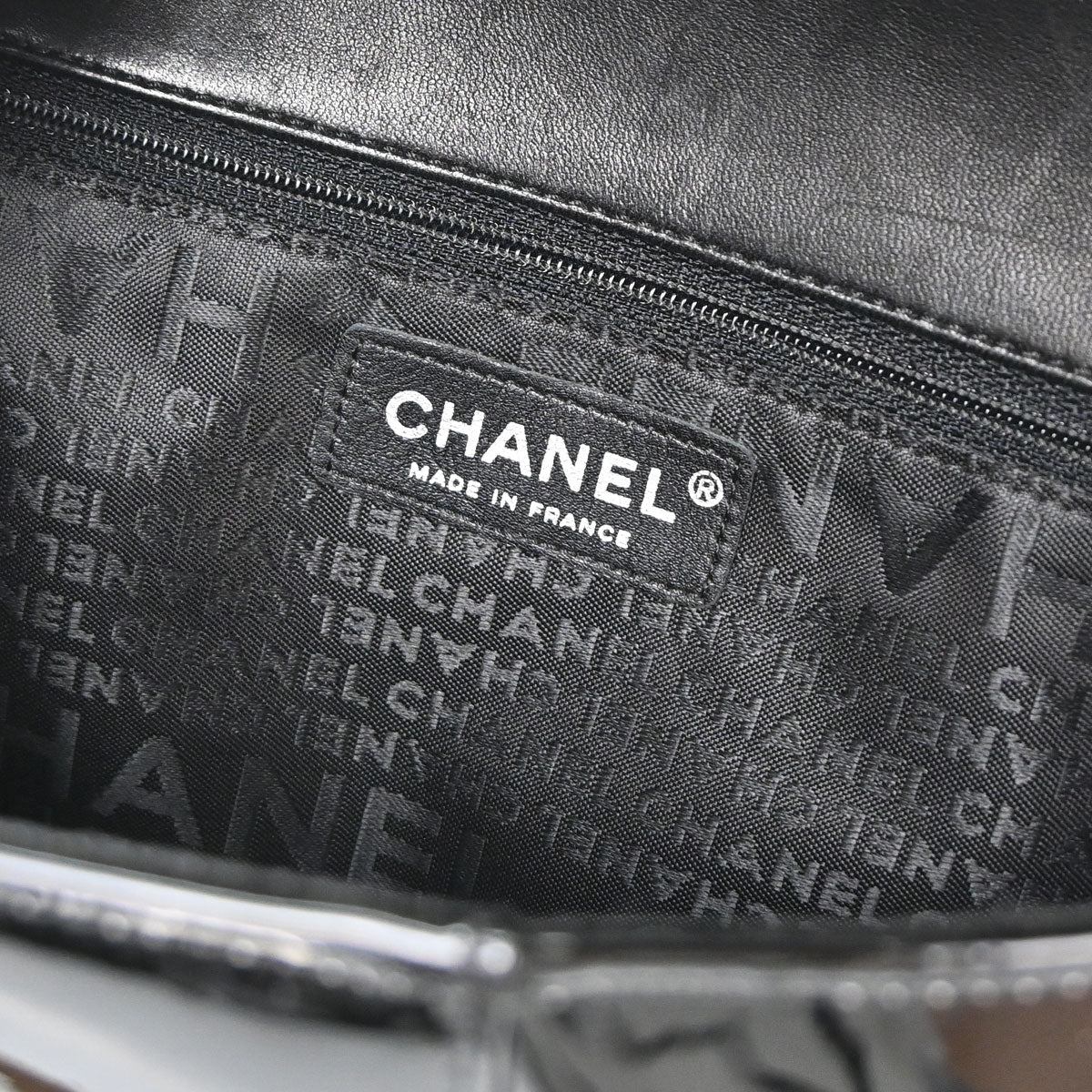 Chanel 2005-2006 Black Patent Leather Shoulder Bag