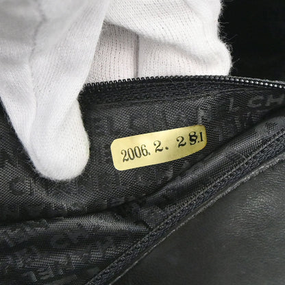 Chanel 2005-2006 Black Patent Leather Shoulder Bag