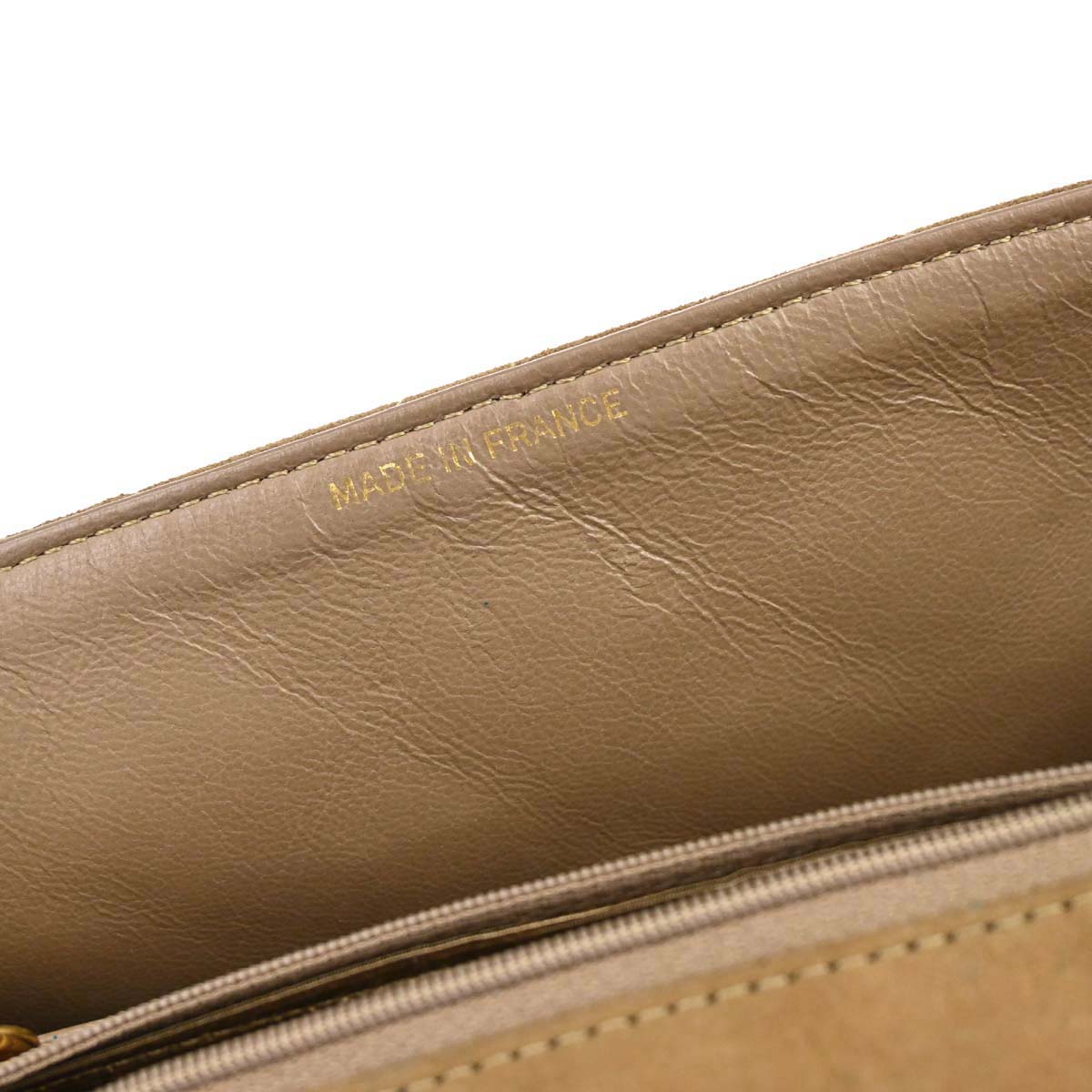 Chanel 1989-1991 Brown Suede Shoulder Bag