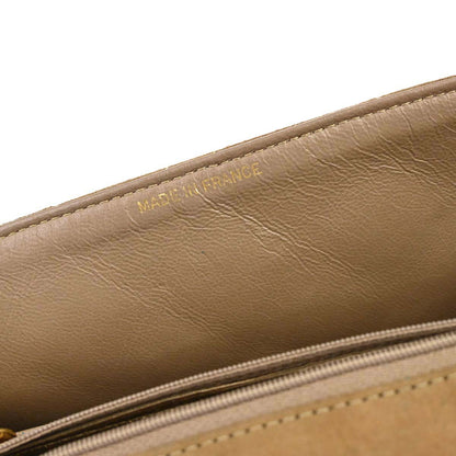 Chanel 1989-1991 Brown Suede Shoulder Bag