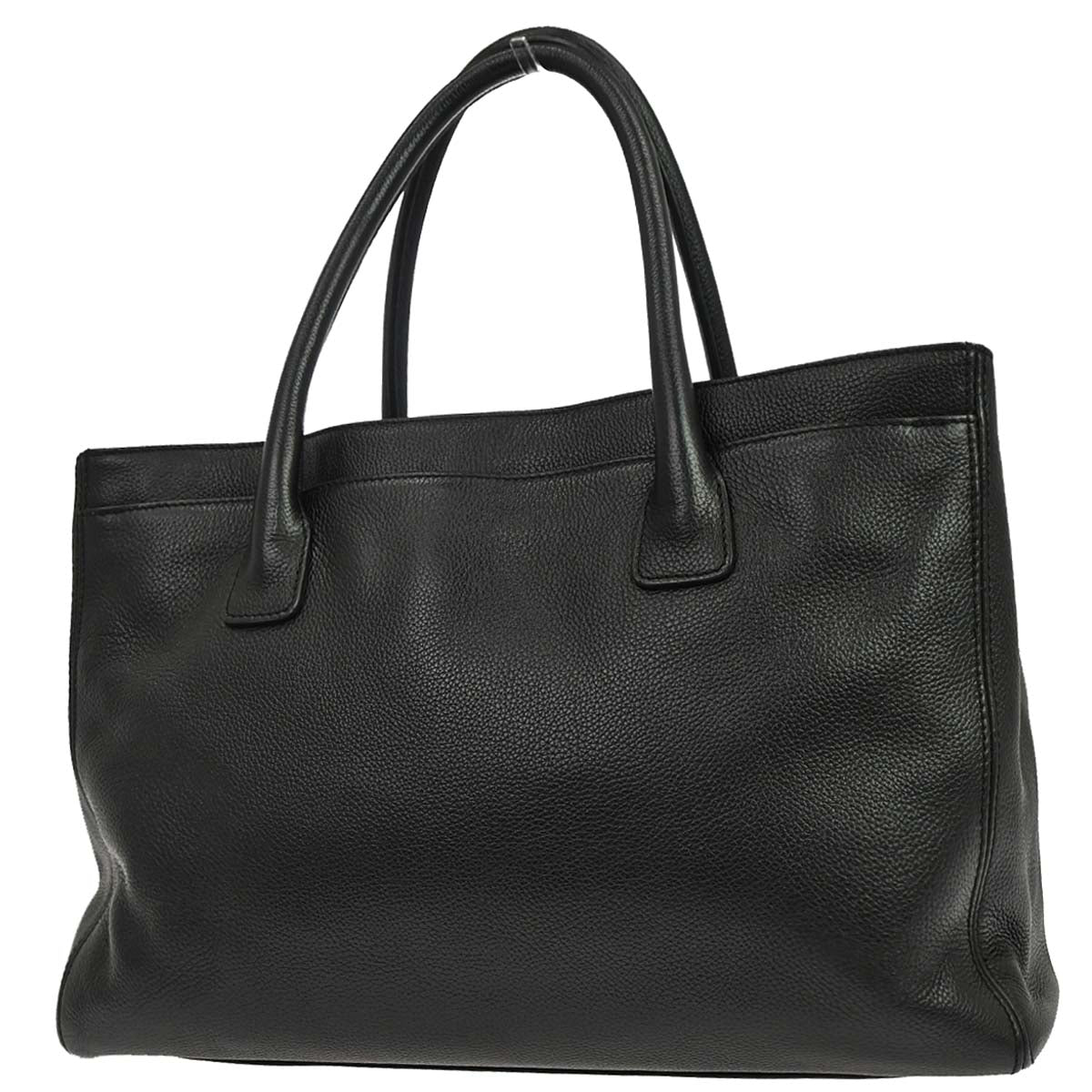 Chanel 2005-2006 Black Calfskin Executive Cerf Tote Bag