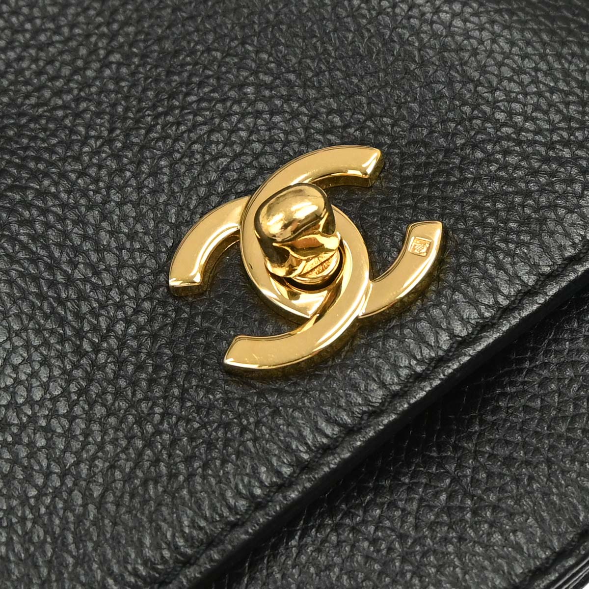 Chanel 2005-2006 Black Calfskin Executive Cerf Tote Bag