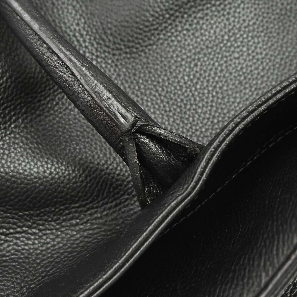 Chanel 2005-2006 Black Calfskin Executive Cerf Tote Bag