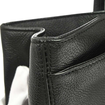 Chanel 2005-2006 Black Calfskin Executive Cerf Tote Bag