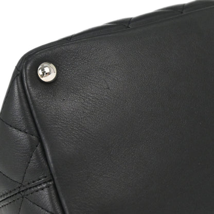 Chanel 2005-2006 Black Calfskin Cambon Ligne Tote Handbag