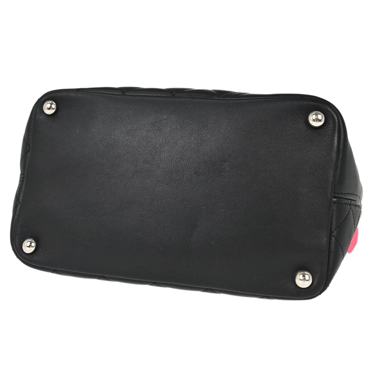 Chanel 2005-2006 Black Calfskin Cambon Ligne Tote Handbag