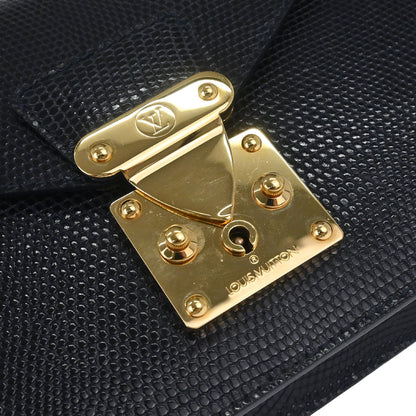 Louis Vuitton * Lizard Pochette Serie Dragonne Clutch