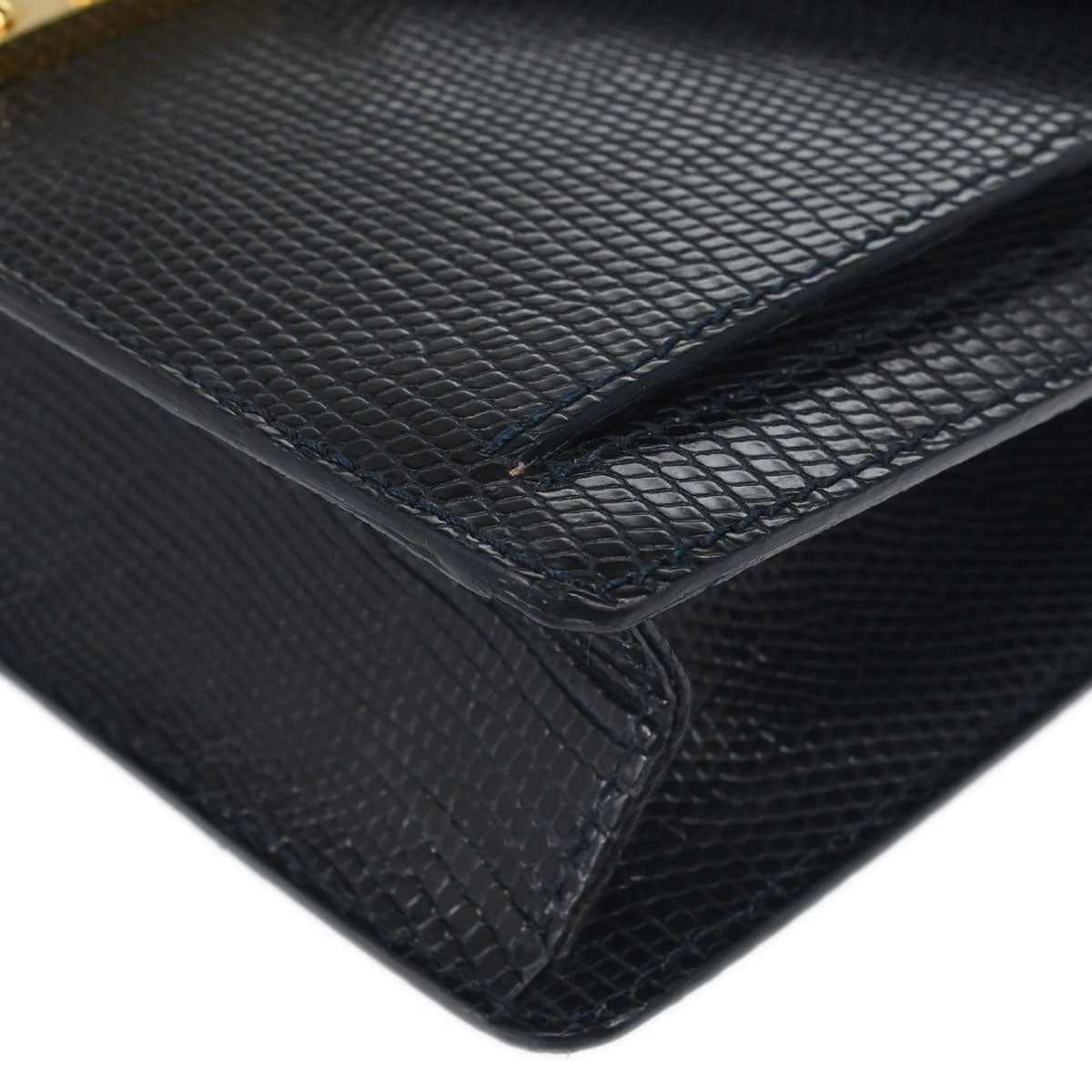Louis Vuitton * Lizard Pochette Serie Dragonne Clutch