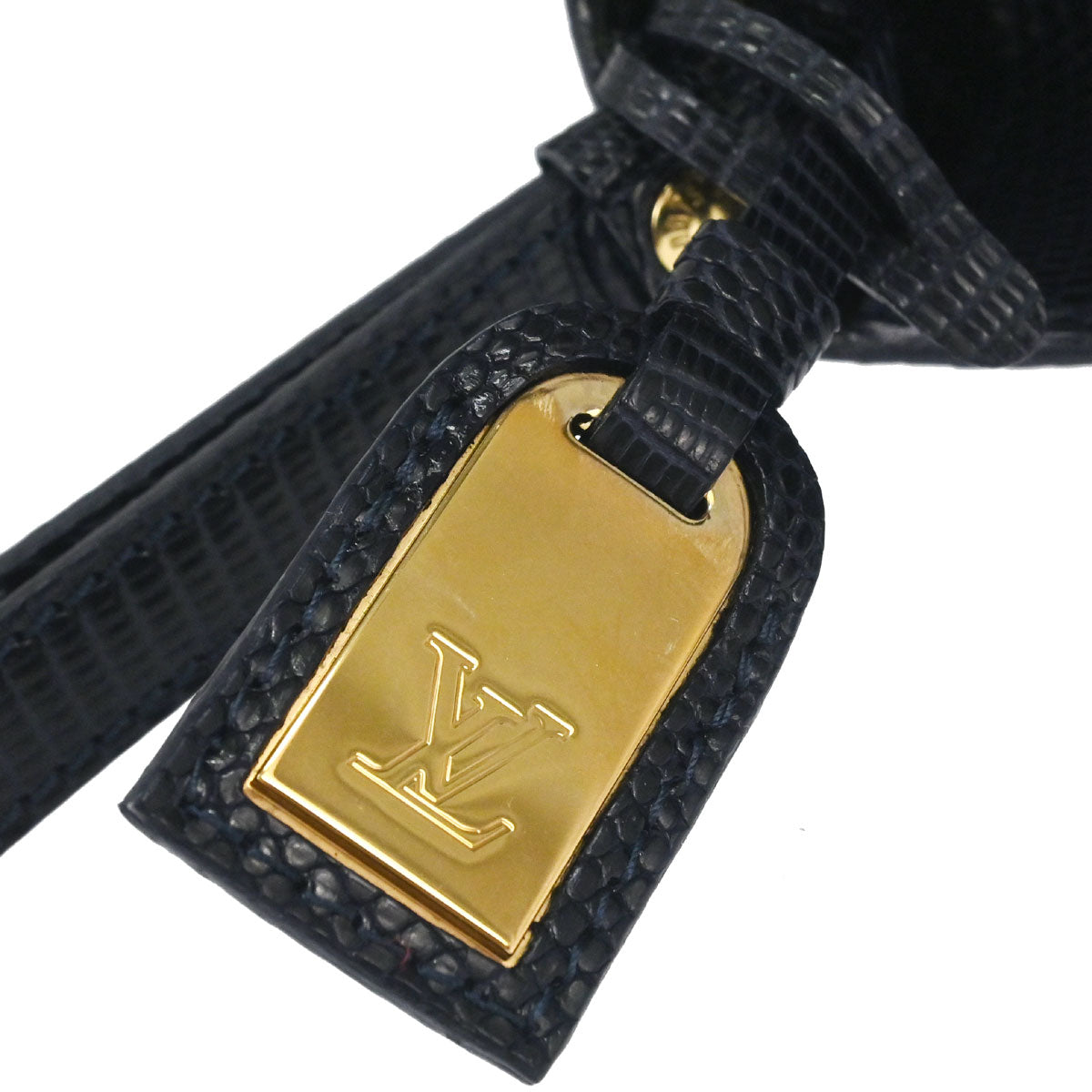 Louis Vuitton * Lizard Pochette Serie Dragonne Clutch