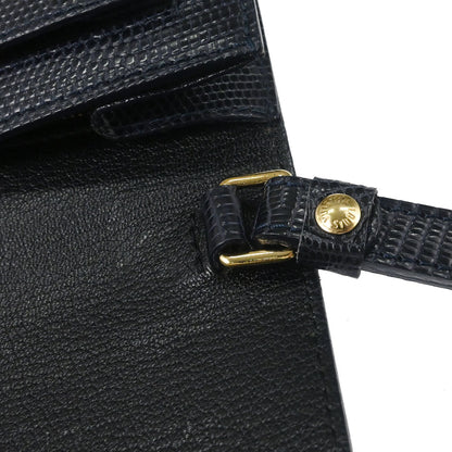 Louis Vuitton * Lizard Pochette Serie Dragonne Clutch