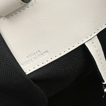 Loewe White Calfskin Hammock 2way Shoulder Tote Handbag