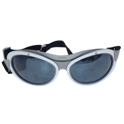 Chanel Sport Line Sunglasses Eyewear Black Small Good