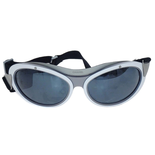Chanel Sport Line Sunglasses Eyewear Black Small Good