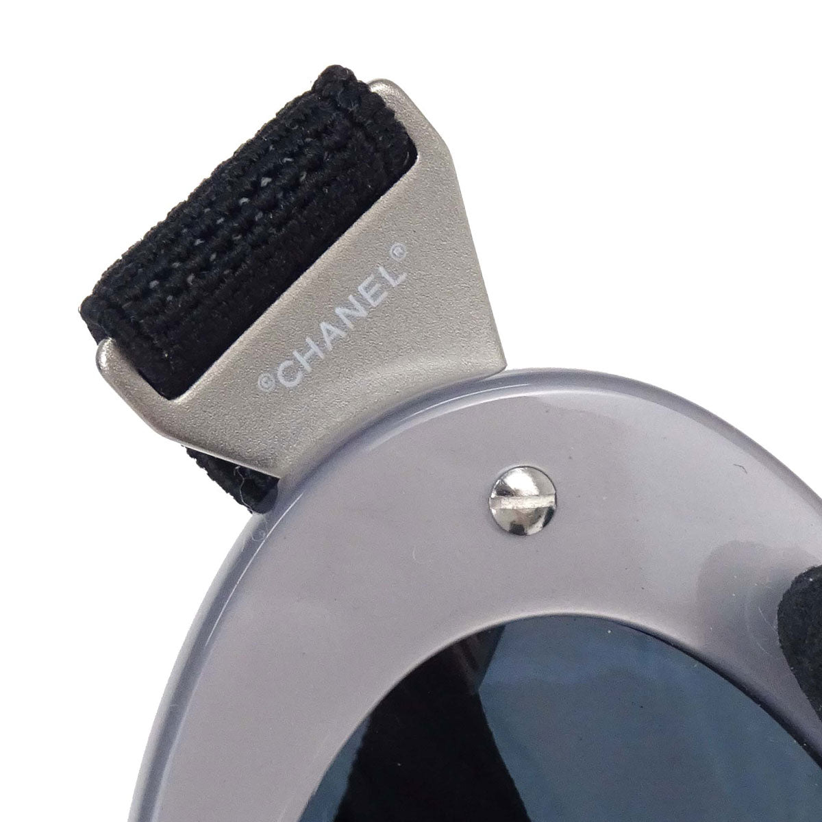 Chanel Sport Line Sunglasses Eyewear Black Small Good