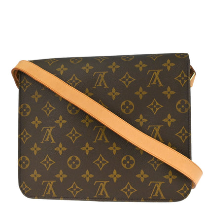 Louis Vuitton Monogram Cartouchiere GM Shoulder Bag M51252