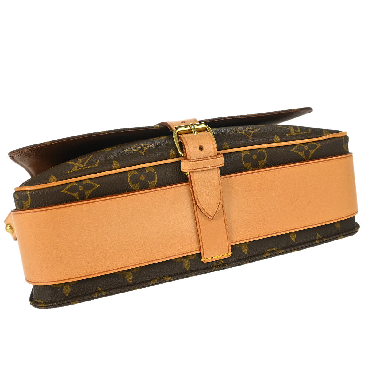 Louis Vuitton Monogram Cartouchiere GM Shoulder Bag M51252